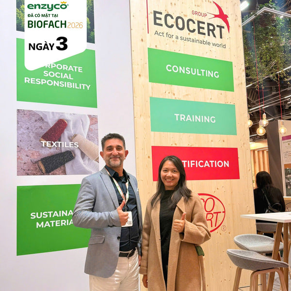 Tiếp nối niềm tin – Enzyco & Ecocert đồng hành vì chuẩn mực xanh toàn cầu