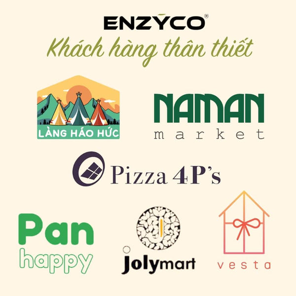 Enzyco - Khách Hàng Thân Thiết Của Làng Háo Hức, Pizza 4P's Và Nhiều Thương Hiệu Khác