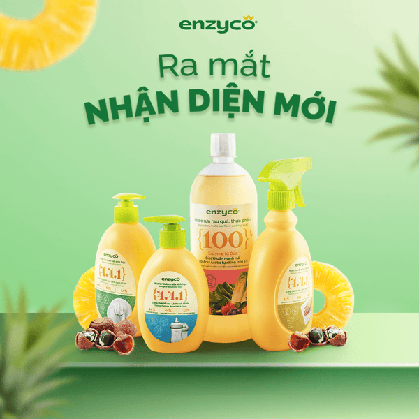 ENZYCO CHÍNH THỨC RA MẮT BỘ NHẬN DIỆN MỚI