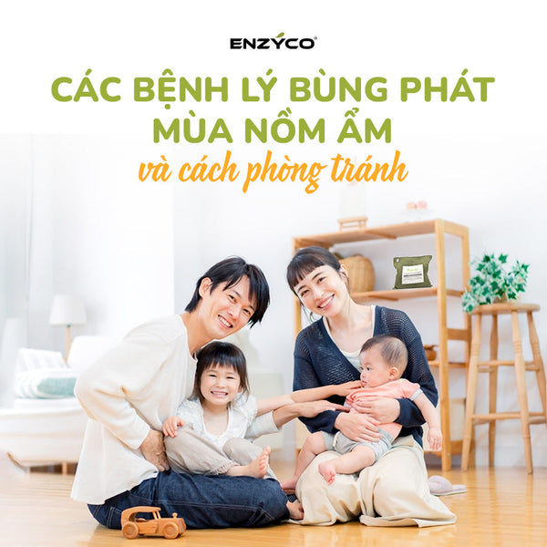 CÁC BỆNH LÝ BÙNG PHÁT MÙA NỒM ẨM VÀ CÁCH PHÒNG TRÁNH