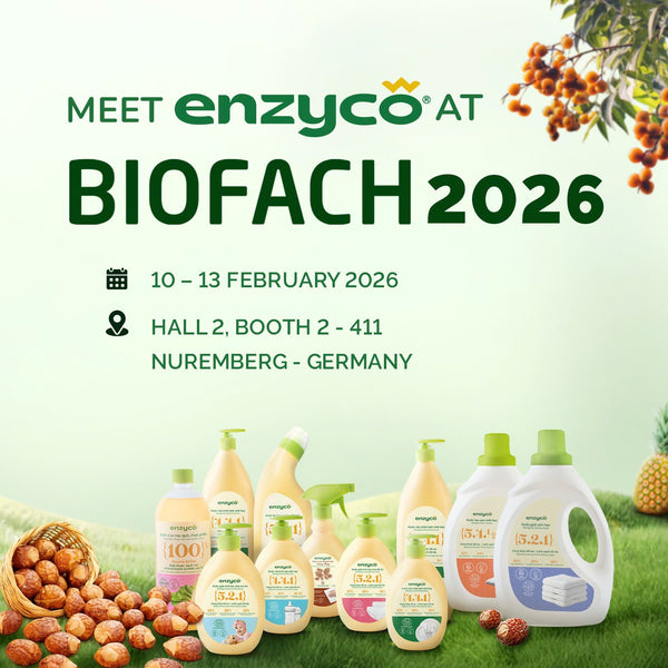 ENZYCO mang câu chuyện làm sạch an lành từ Bồ Hòn đến với HỘI CHỢ THƯƠNG MẠI HÀNG ĐẦU THẾ GIỚI VỀ SẢN PHẨM HỮU CƠ BIOFACH 2026 - Nguyên liệu bản địa của Việt Nam.