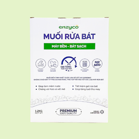 MUỐI CHO MÁY RỬA BÁT ENZYCO - HỘP 1.2KG