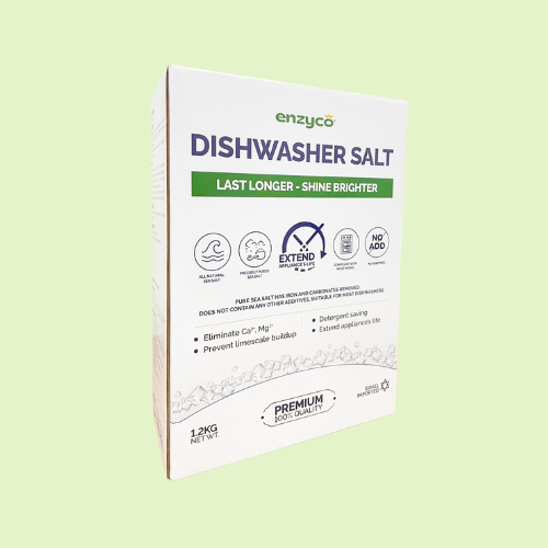 MUỐI CHO MÁY RỬA BÁT ENZYCO - HỘP 1.2KG