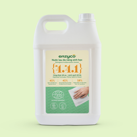 Enzyco Nước lau đa năng sinh học - đạt chứng nhận Ecodetergent bởi Ecocert - Hương nhu - 10L