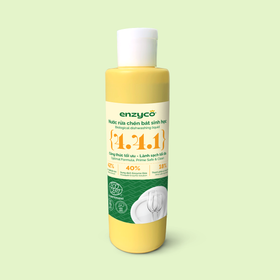Enzyco Nước rửa chén bát sinh học - đạt chứng nhận Ecodetergent bởi Ecocert | Hương gừng - 100ml
