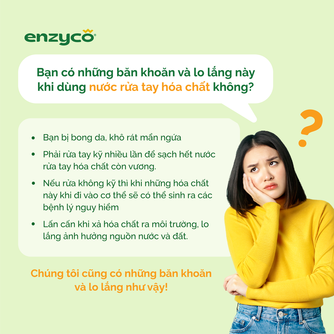 Nước Rửa Tay Sinh Học ENZYCO - 265ml