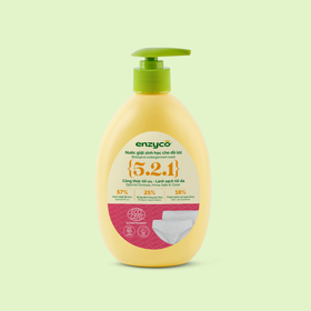 Nước giặt đồ lót sinh học Enzyco từ bồ hòn và dứa - đạt chứng nhận Ecodetergent bởi Ecocert - 465 ML