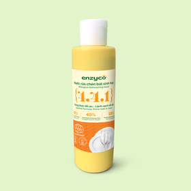 Enzyco Nước rửa chén bát sinh học - đạt chứng nhận Ecodetergent bởi Ecocert | Hương cam - 100ml